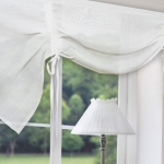 Lambrekin lniany No 07