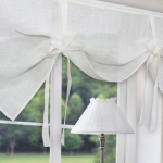 Lambrekin lniany No 09