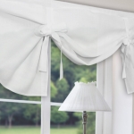 Lambrekin lniany No 10