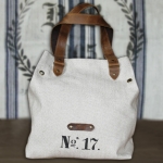 Torba lniana/skórzana No5