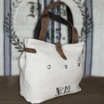 Torba lniana/skórzana No6