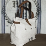 Torba lniana/skórzana No6