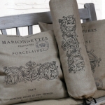 Wałeczek lniany No 04