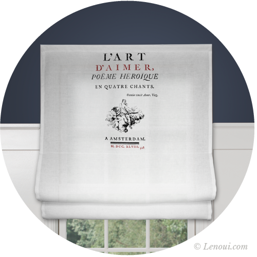 Roleta rzymska lniana No 01