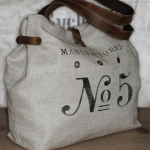 Torebka damska lniana No 01