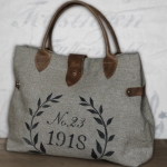 Torebka damska lniana No 04